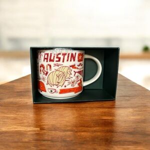 Start Austin 14oz Been There Series Mug with Red Accents 2024 New Defective Box